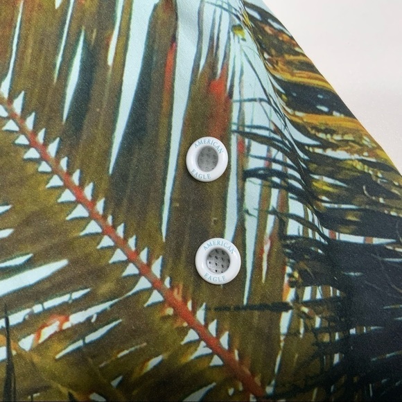 AMERICAN Eagle Boardshort / At The Knee. Size Large. Blue-Green. (NWT) - Picture 5 of 8